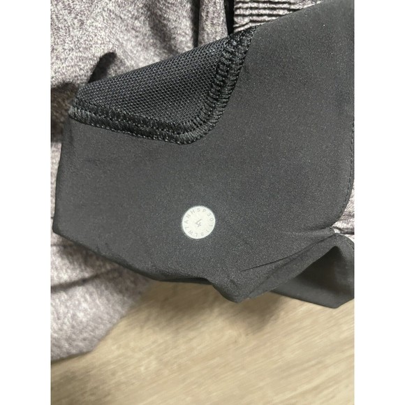 Lululemon Spring Break Away Short *4-way Stretch 3" Heather Lux Multi Black Size - Picture 5 of 5